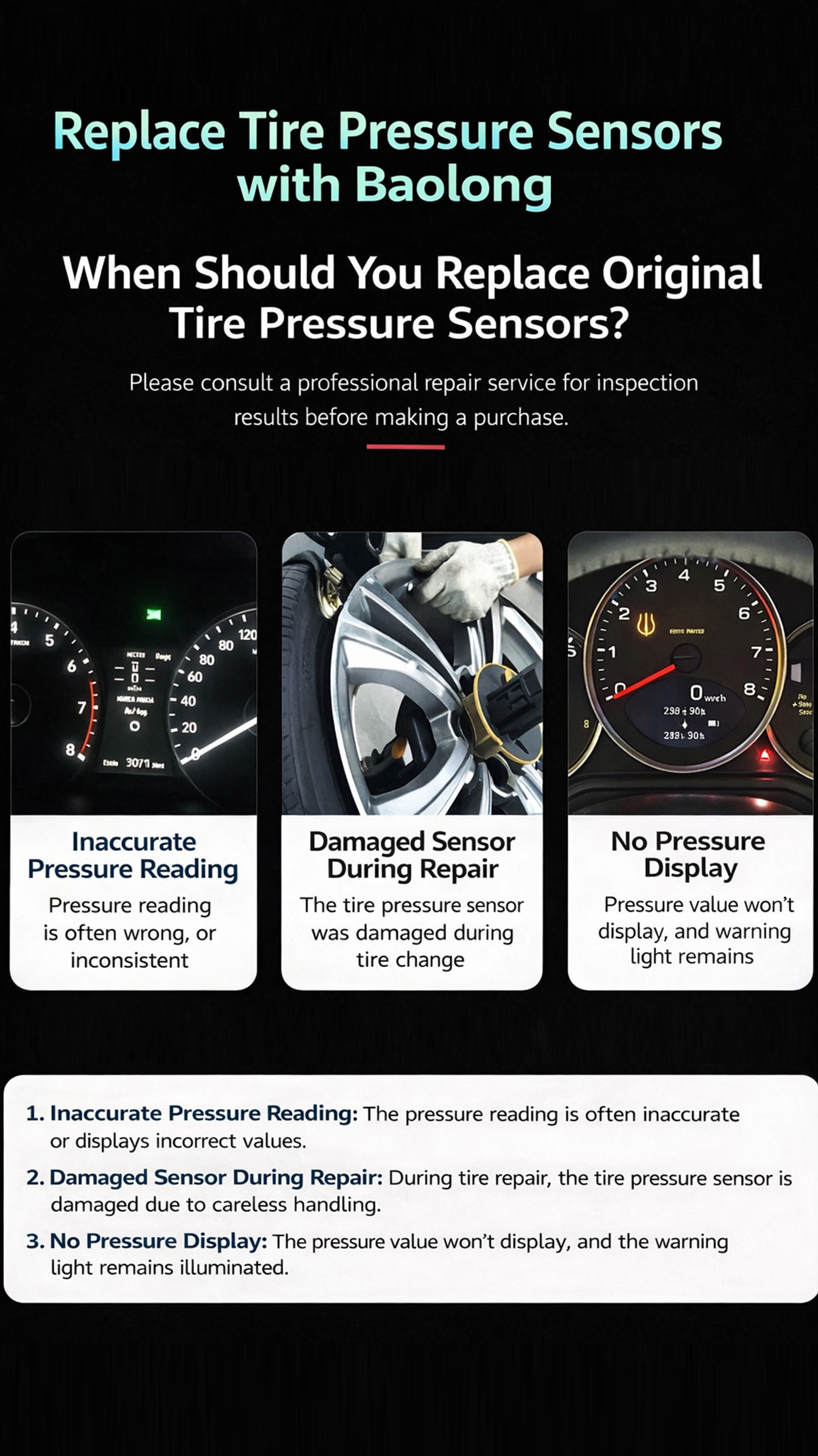 When Should You Replace Original Tire Pressure Sensors